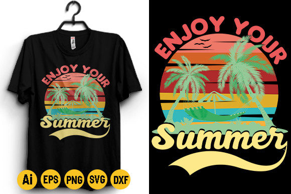 Download Enjoy Your Summer T-shirt Design - Summer Collection