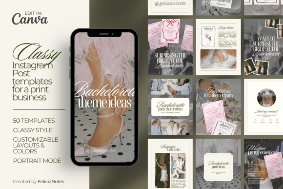 Download Classy Modern Instagram Post Template - Classy Collection