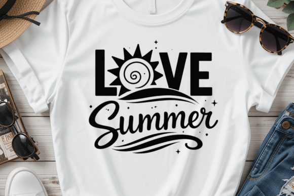 Download Love Summer Typography Sunset PNG - Summer Collection